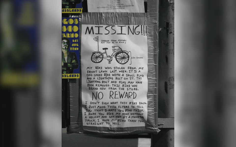 Curse of an Annoyed Bike Owner