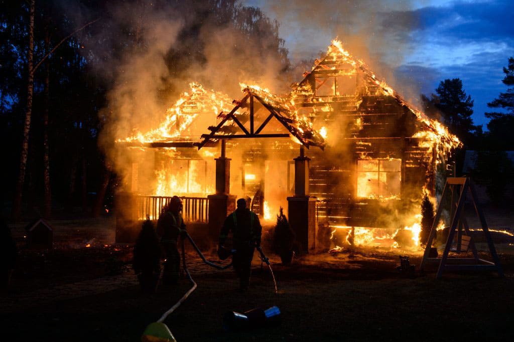 House on fire