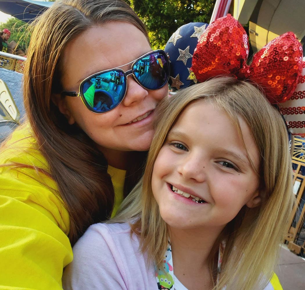 Leeza Pearson and her daughter