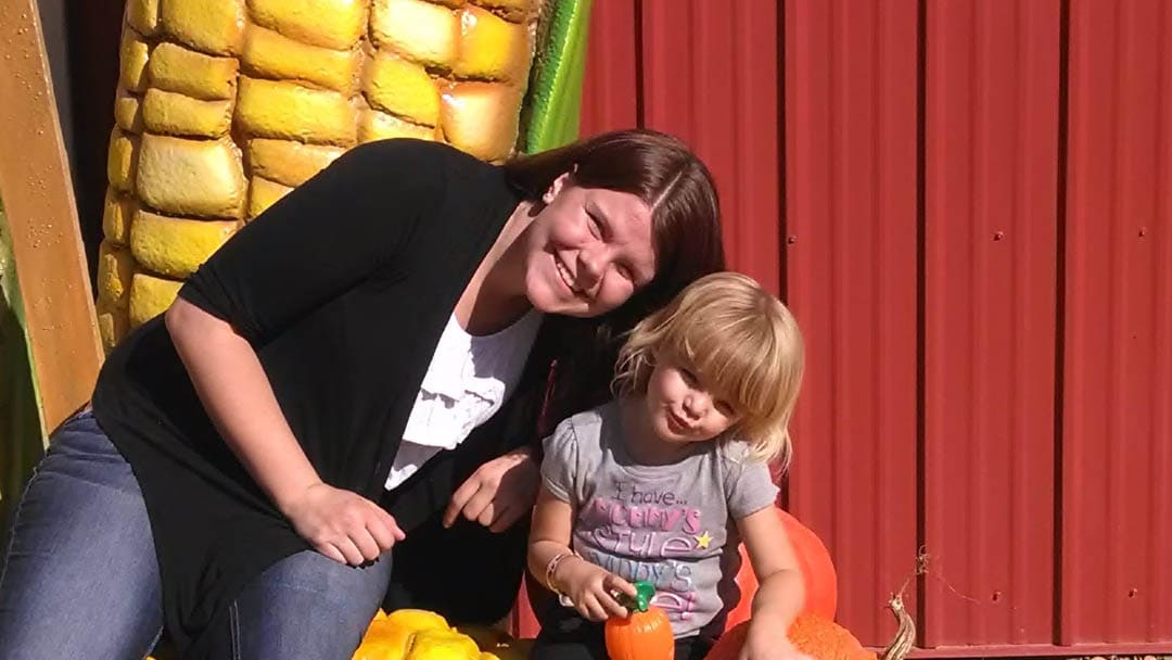Leeza Pearson and her daughter