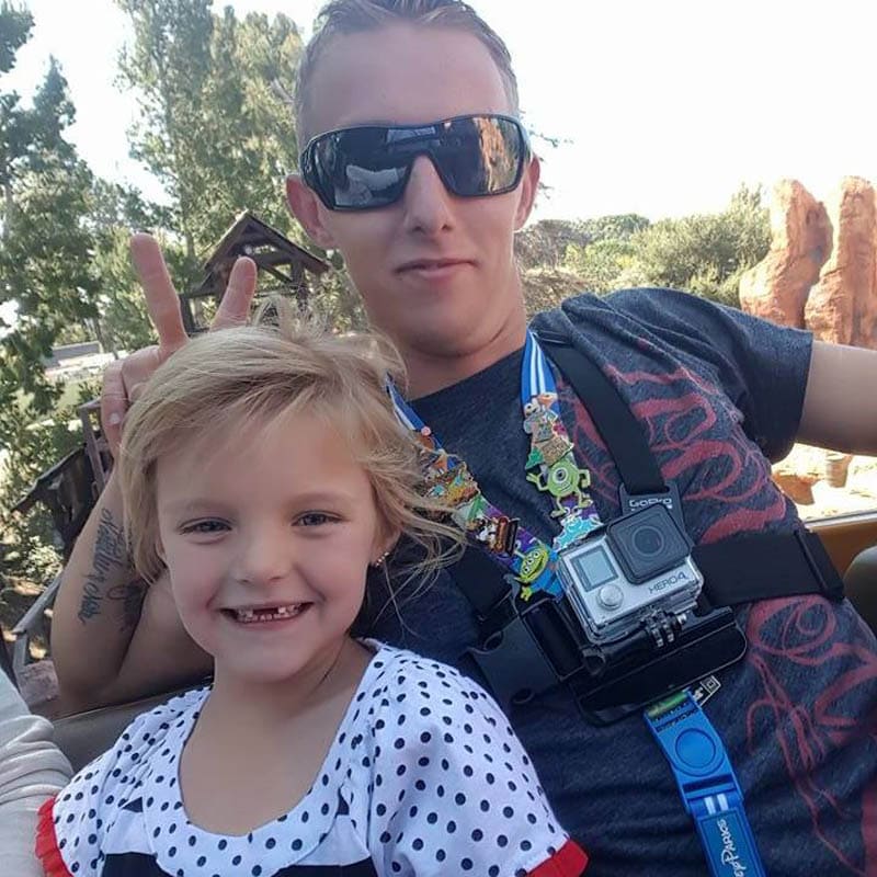 Natalee and her father