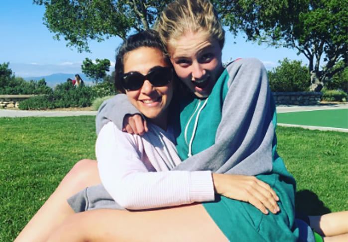Dr. Catherine Pearlman and her daughter