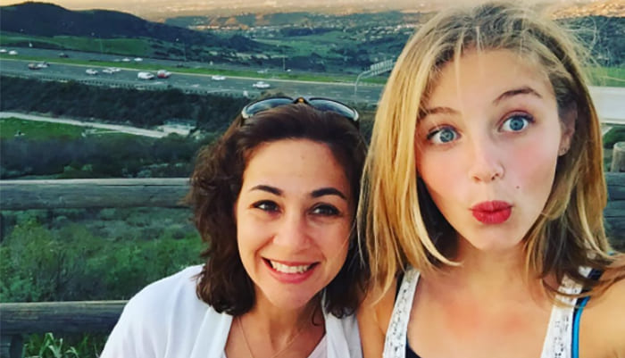 Dr. Catherine Pearlman and her daughter