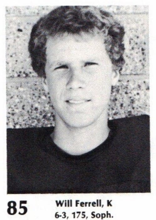 Photograph of John William Ferrell in High school.