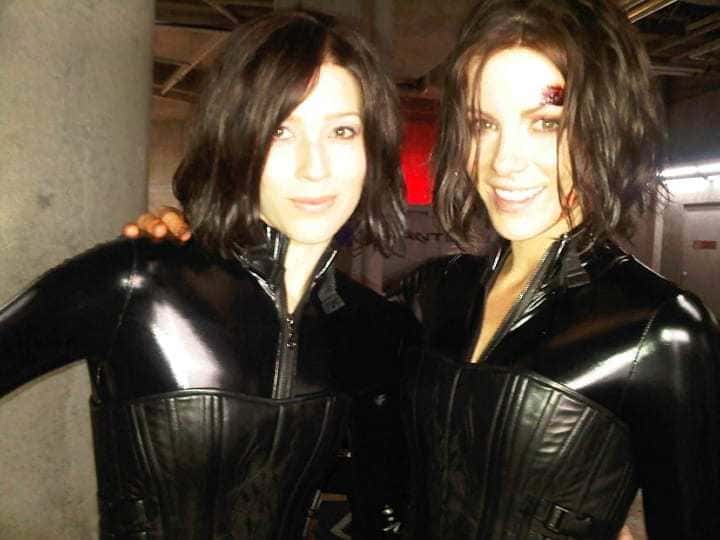 Adrianne Palicki and Alicia Vela-Bailey are getting ready for Agents of S.H.I.E.L.D.