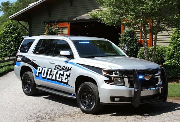 Police car from Pelham
