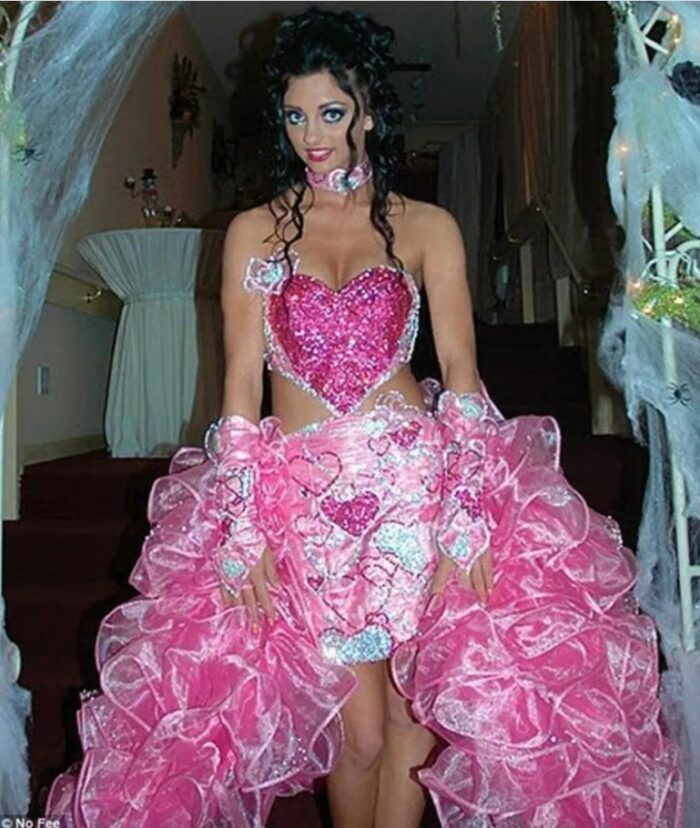 Funny wedding dress
