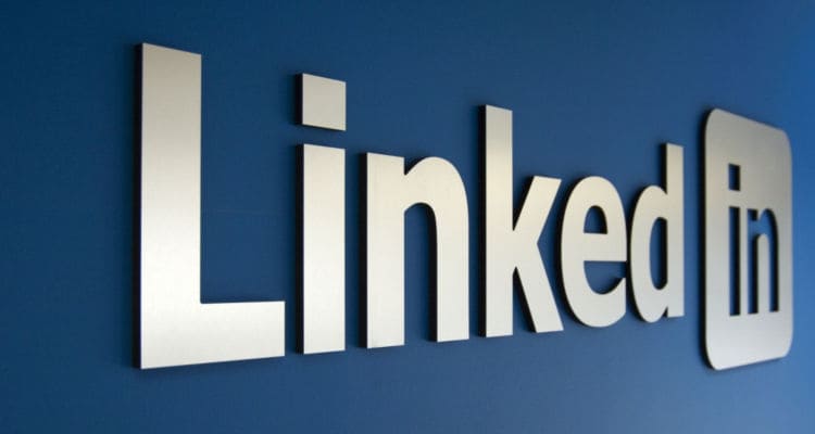 The Linkedin logo. 