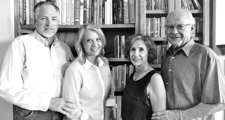 Denis and Karen with Jean and her husband. 