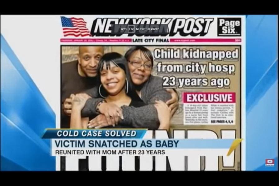 TV News coverage on Netty Nance