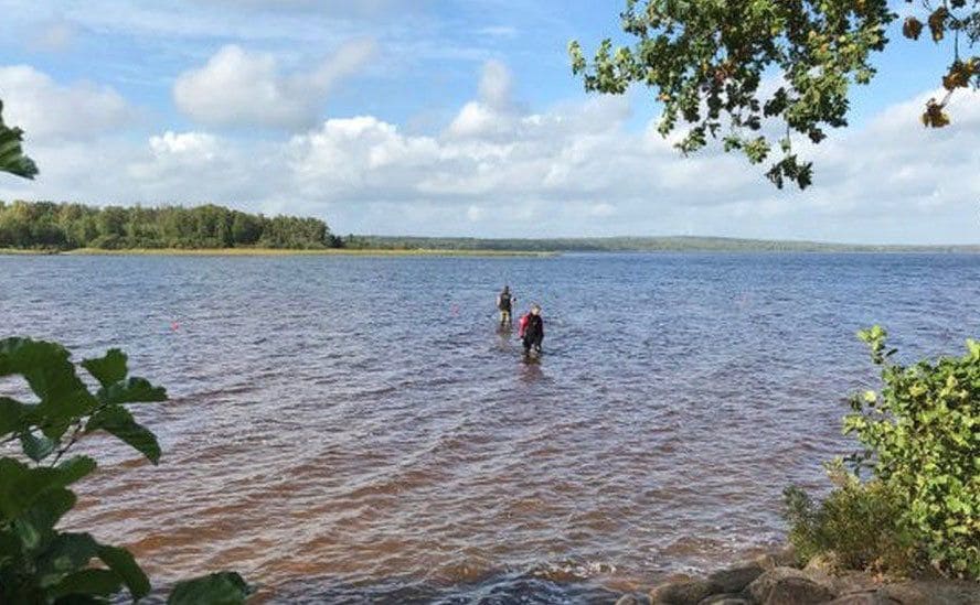 Lake Vidostern in Sweden