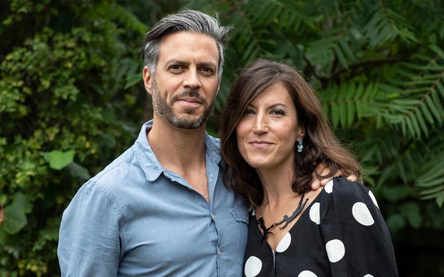 Author Zoe Folbigg and her husband Mark