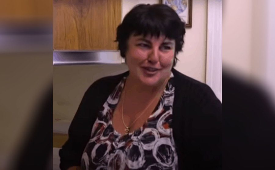 Kathy smiling