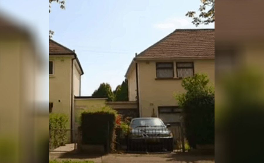 The outside of Kathy's house