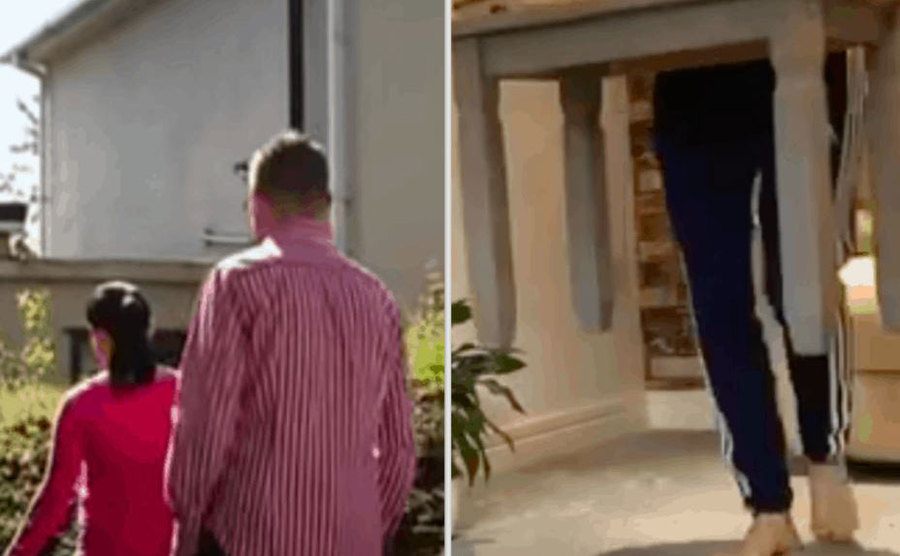 Lana and Michael return home. Furniture is moved around.