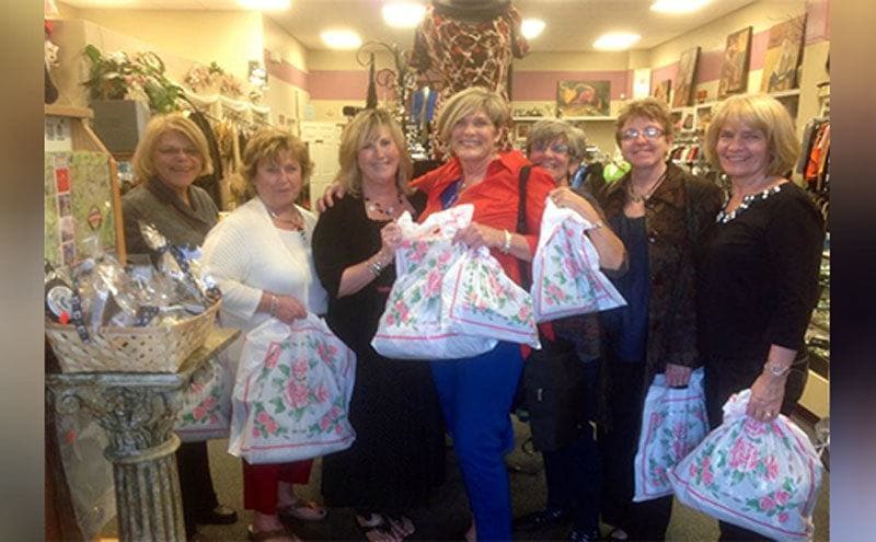 Some of Kay's happy customers