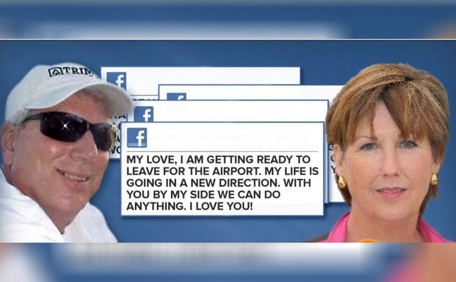 Kay's message to Marty before heading to the airport to meet him