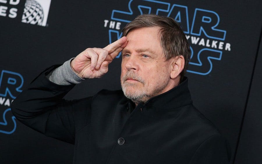 Mark Hamill at the ‘Star Wars: The Rise of Skywalker’ film premiere in 2019