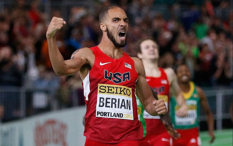 Boris Berian running