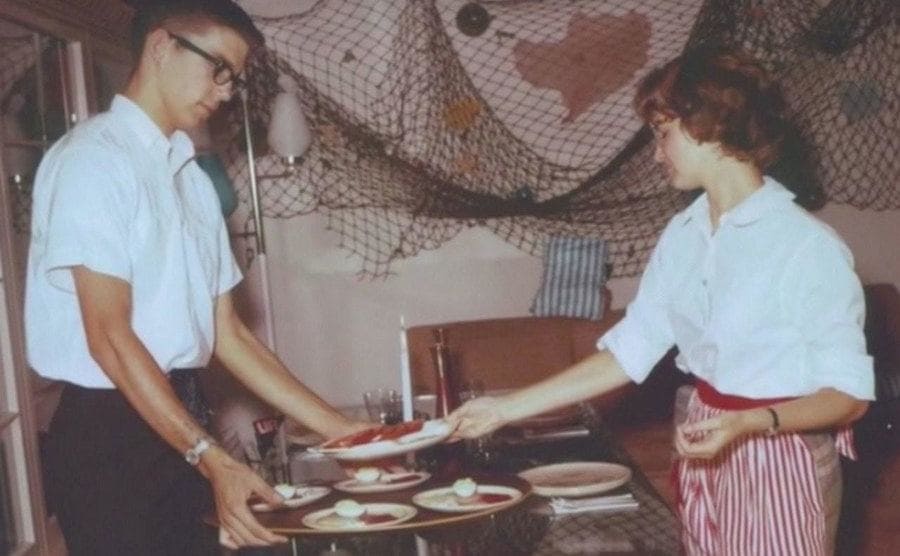 Janice Rude and Prentiss Wilson 