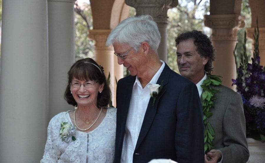Janice and Prentiss at their wedding