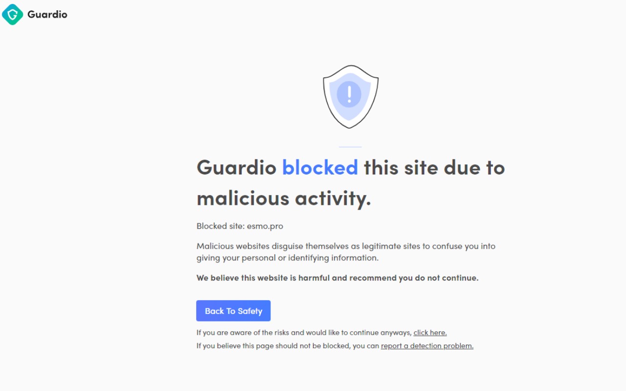 Guard.io screenshot