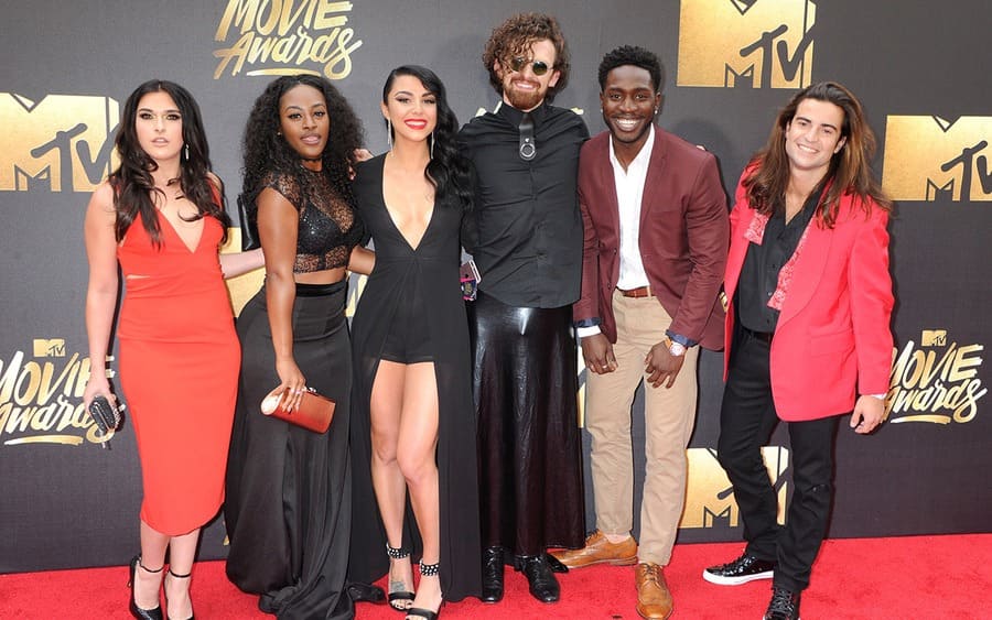 The Real World cast at the MTV Movie Awards in 2016