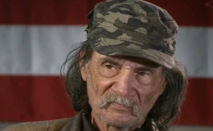 Mick during an interview