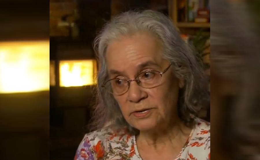 Polly during an interview