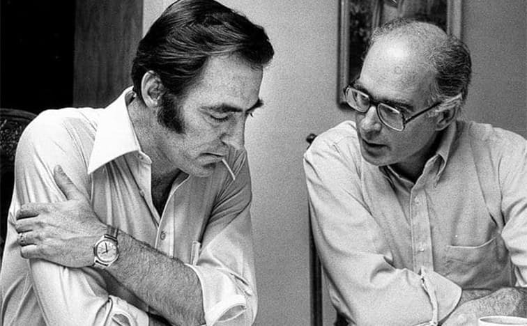 Jim Lewis discussing test results with a psychologist in 1979