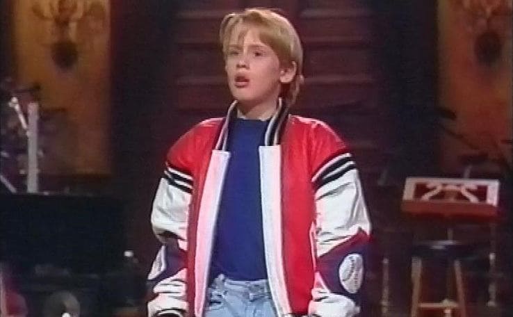 Macaulay Culkin hosting Saturday Night Live season 17