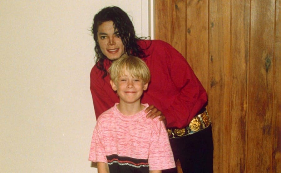 Michael Jackson and Macaulay Culkin in Bermuda