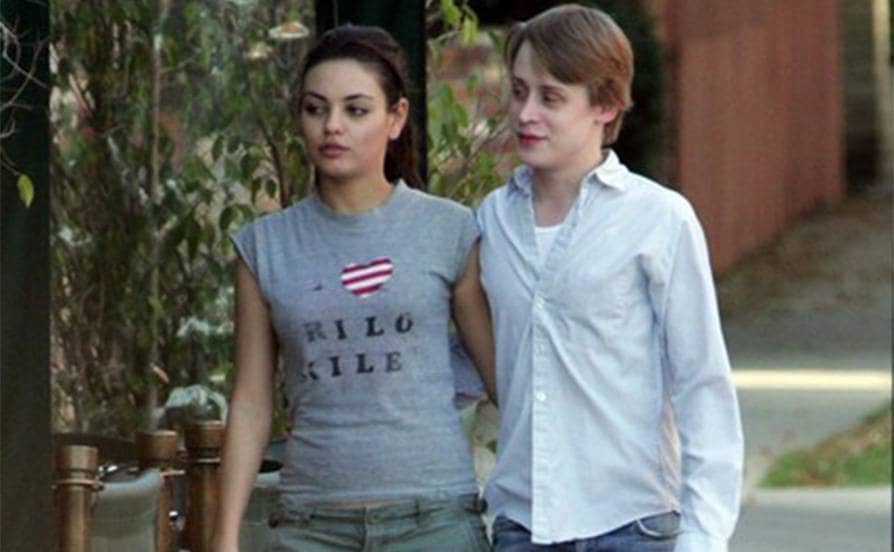 Mila Kunis and Macaulay Culkin