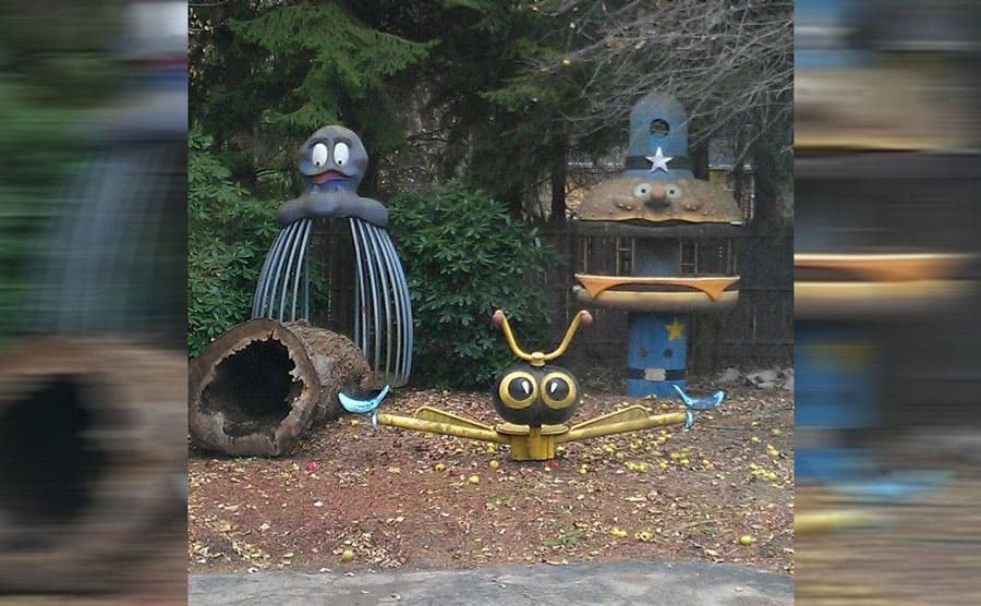 Abandoned McDonaldland’s toys