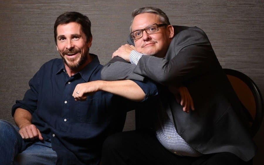 “Vice” actor Christian Bale, left, and director Adam McKay.