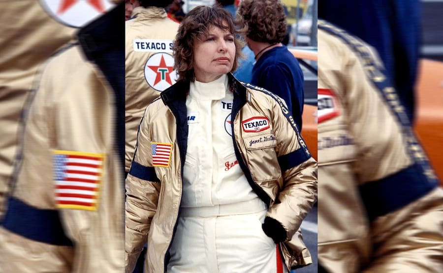 Janet Guthrie in 1980. 
