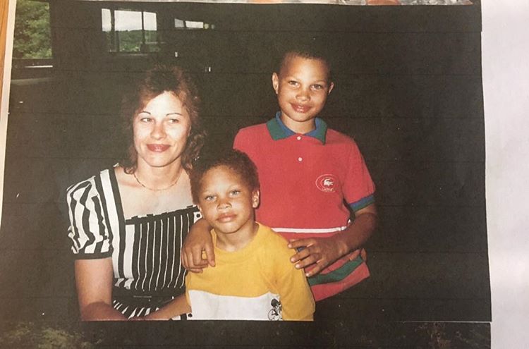 Jeremy Meeks as a child
