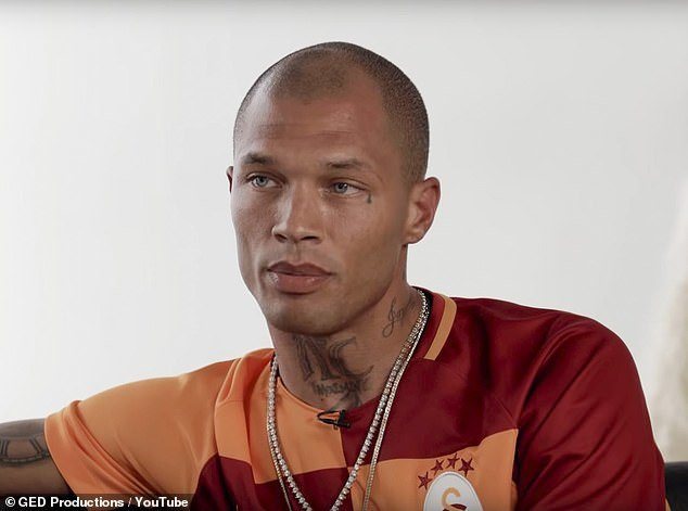 Jeremy Meeks opening up during an interview