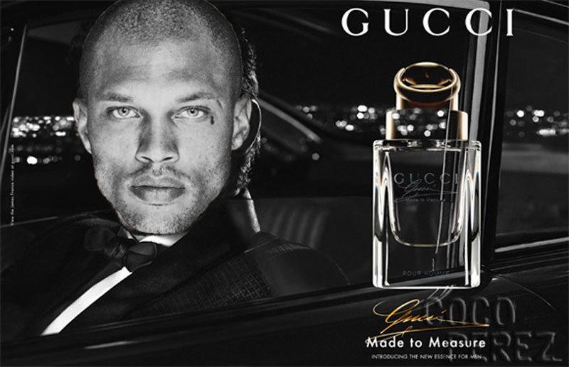 Jeremy Meeks Gucci campaign