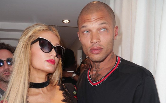 Jeremy Meeks and Paris Hilton