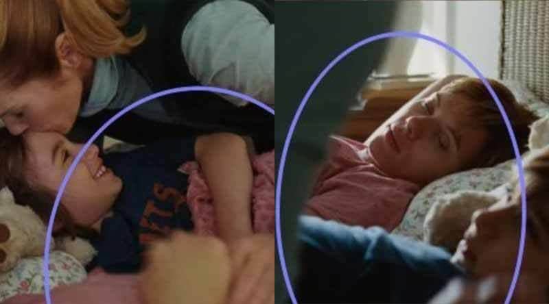 Scarlett Johanson waking up her sons in the film Marriage Story