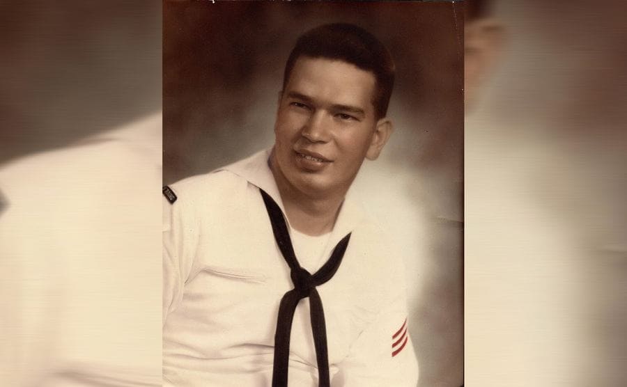 Richard Harrison in uniform