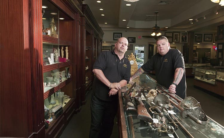 Rick Harrison and Corey Harrison