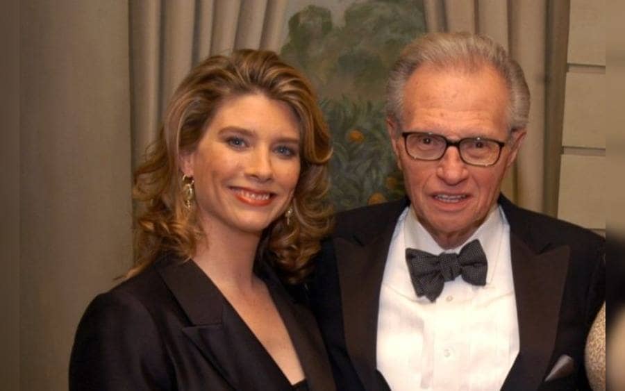 Larry King and Alene Akins
