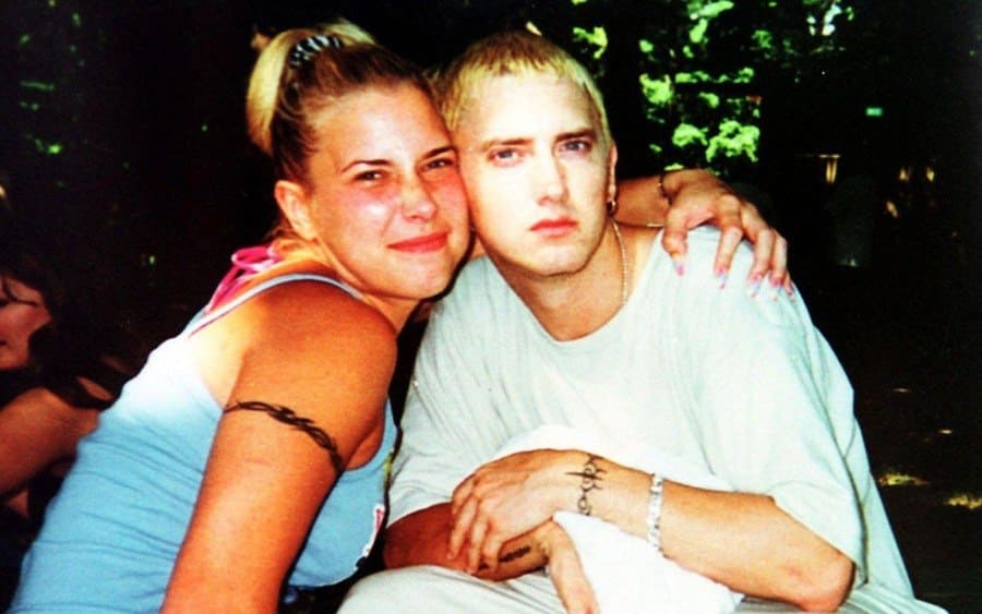 Eminem and Kimberly Scott