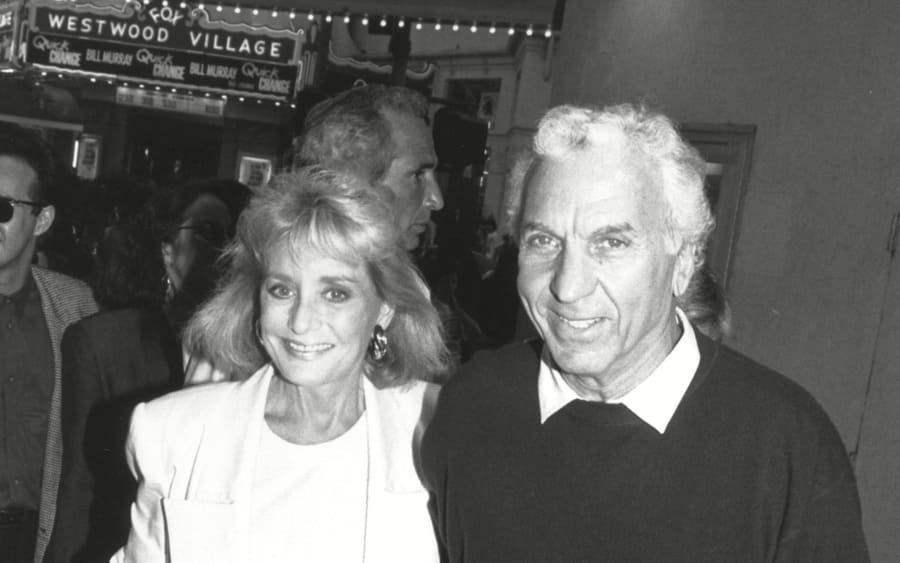 Barbara Walters and husband, Merv Adelson