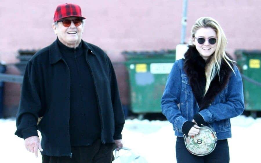 Jack Nicholson and daughter Lorraine Nicholson