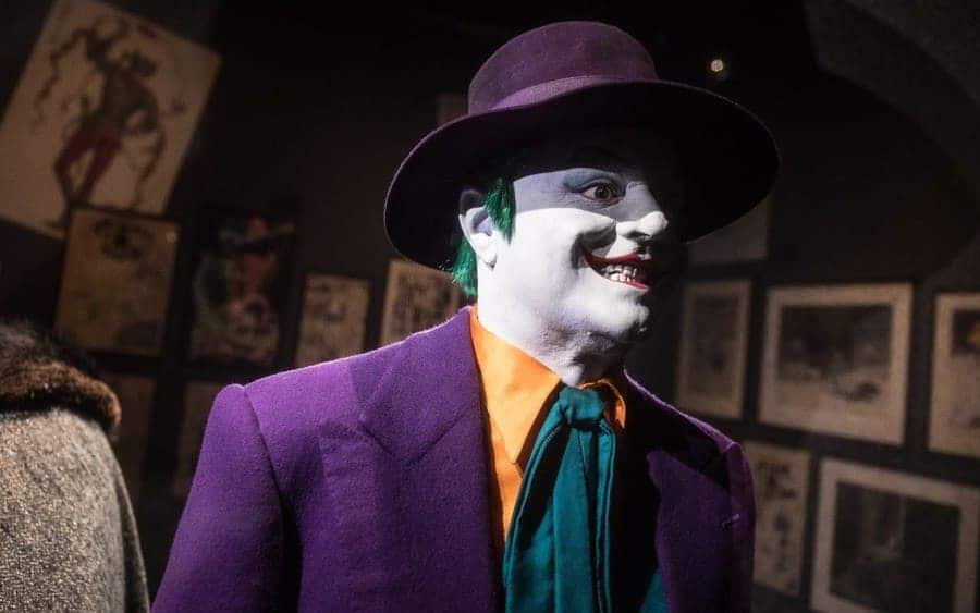 The Joker costume worn by Jack Nicholson