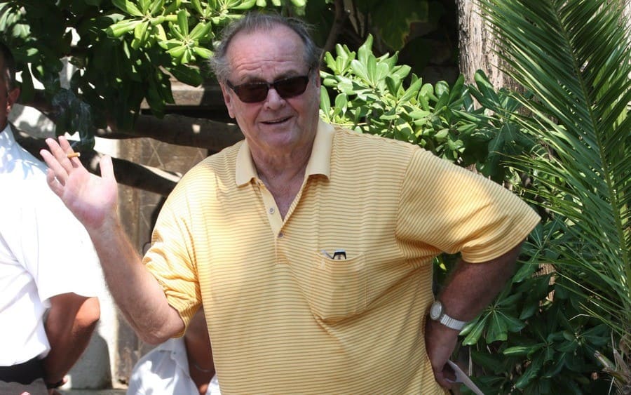 Jack Nicholson at Colombe D'Or Restaurant in Saint Paul De Vence, France - 29 Jul 2009