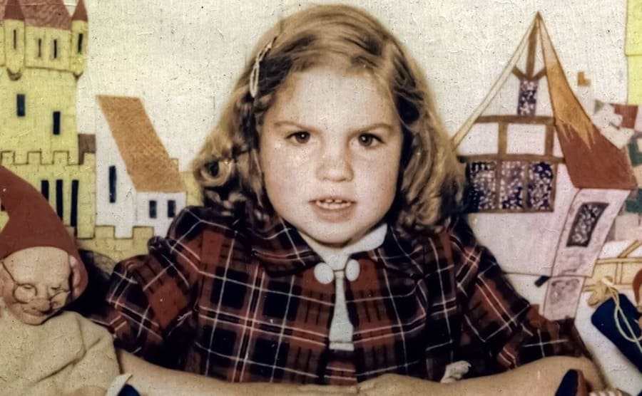 Alice Collins as a young girl